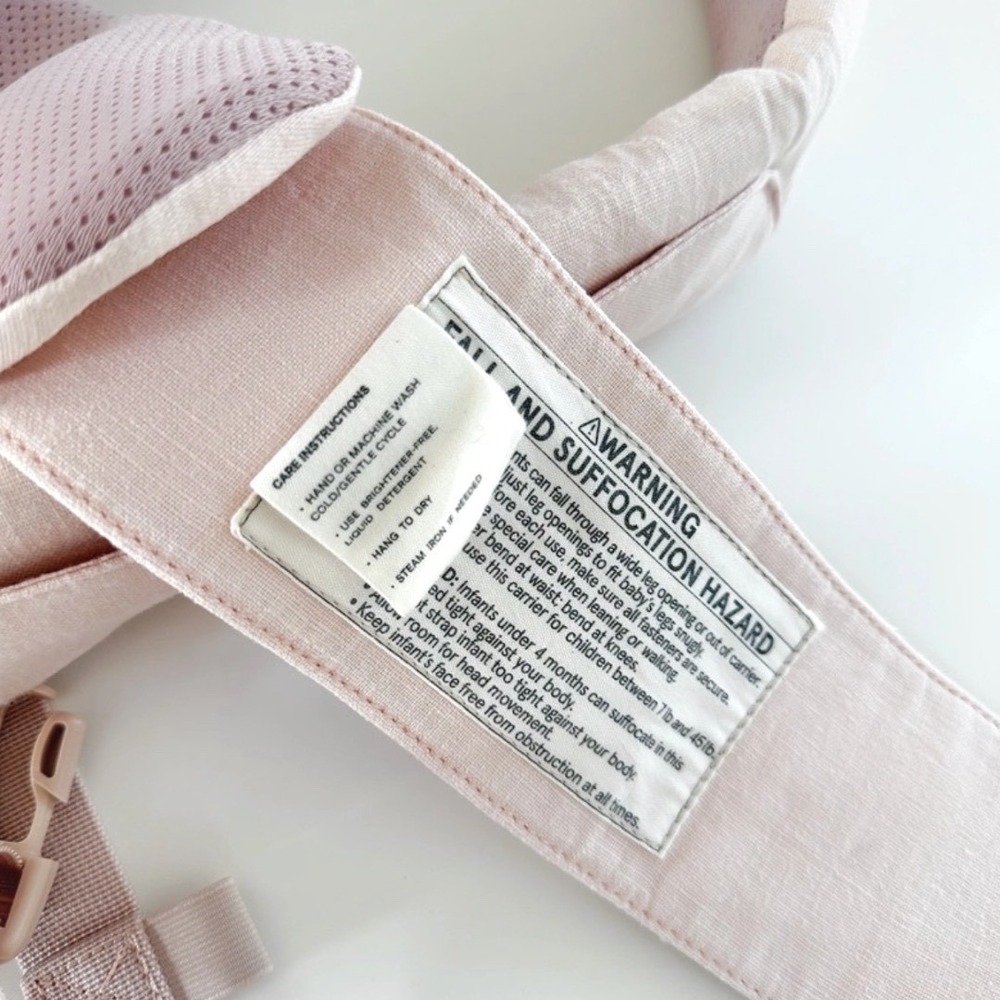 Wildbird Aerial Carrier L-4XL Sugarbird Pale Pink Linen Soft Structured - Picture 11 of 13